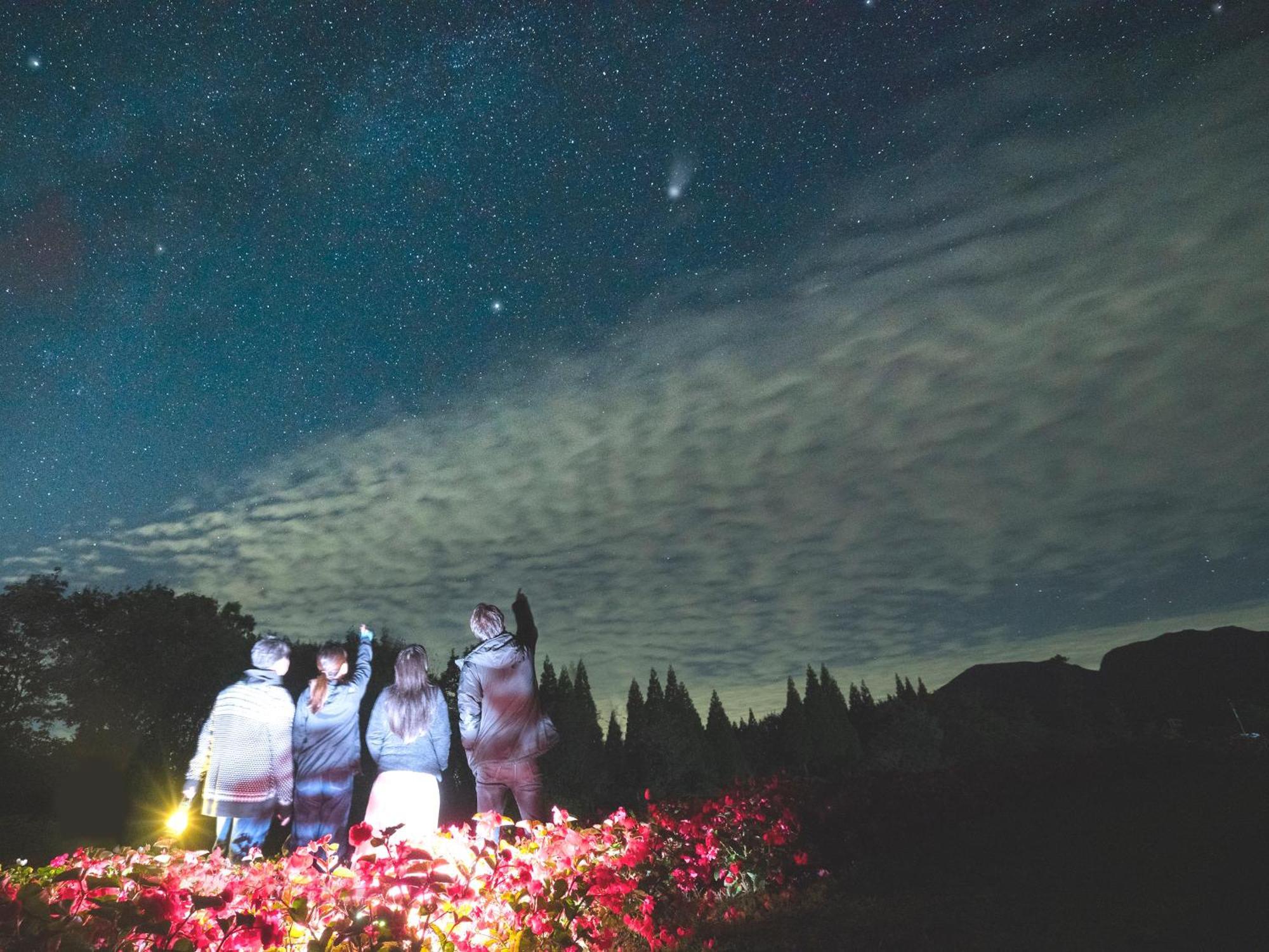くじゅう花公園　キャンピングリゾート花と星 Kuju Екстериор снимка