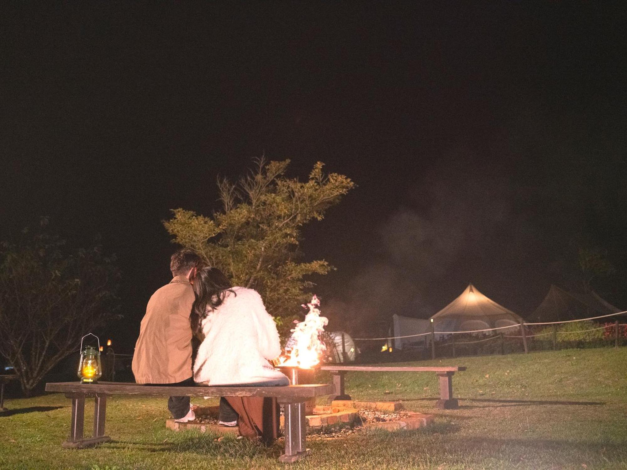 くじゅう花公園　キャンピングリゾート花と星 Kuju Екстериор снимка